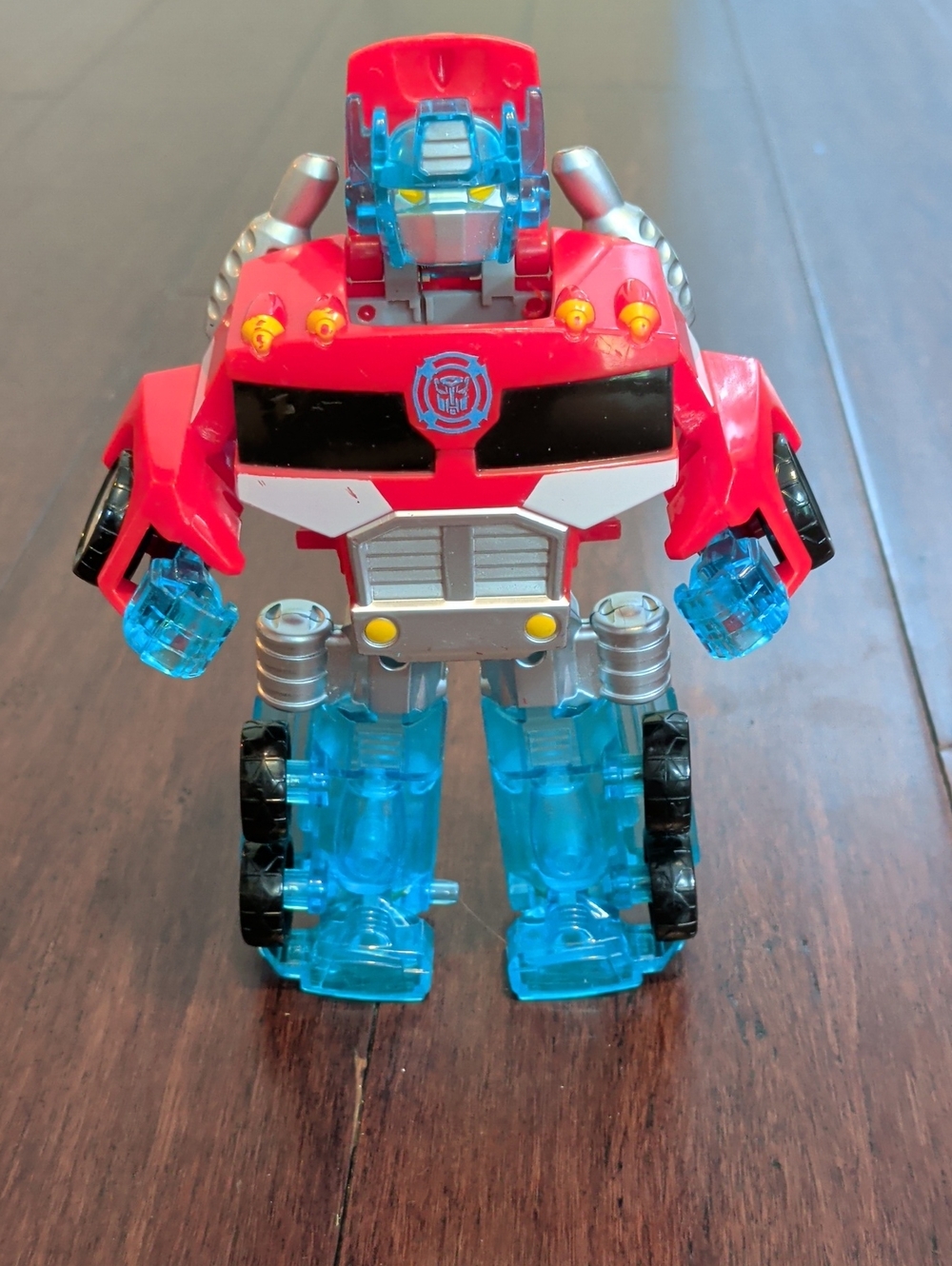 Playskool Heroes Transformers Rescue Bots Energize Optimus Prime Figure by Hasbr